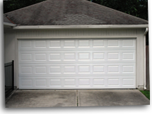 Accent replaced the garage door sections of this door with a higher grade (24G), using the existing interior parts