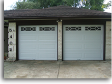 Two new long panel garage doors!